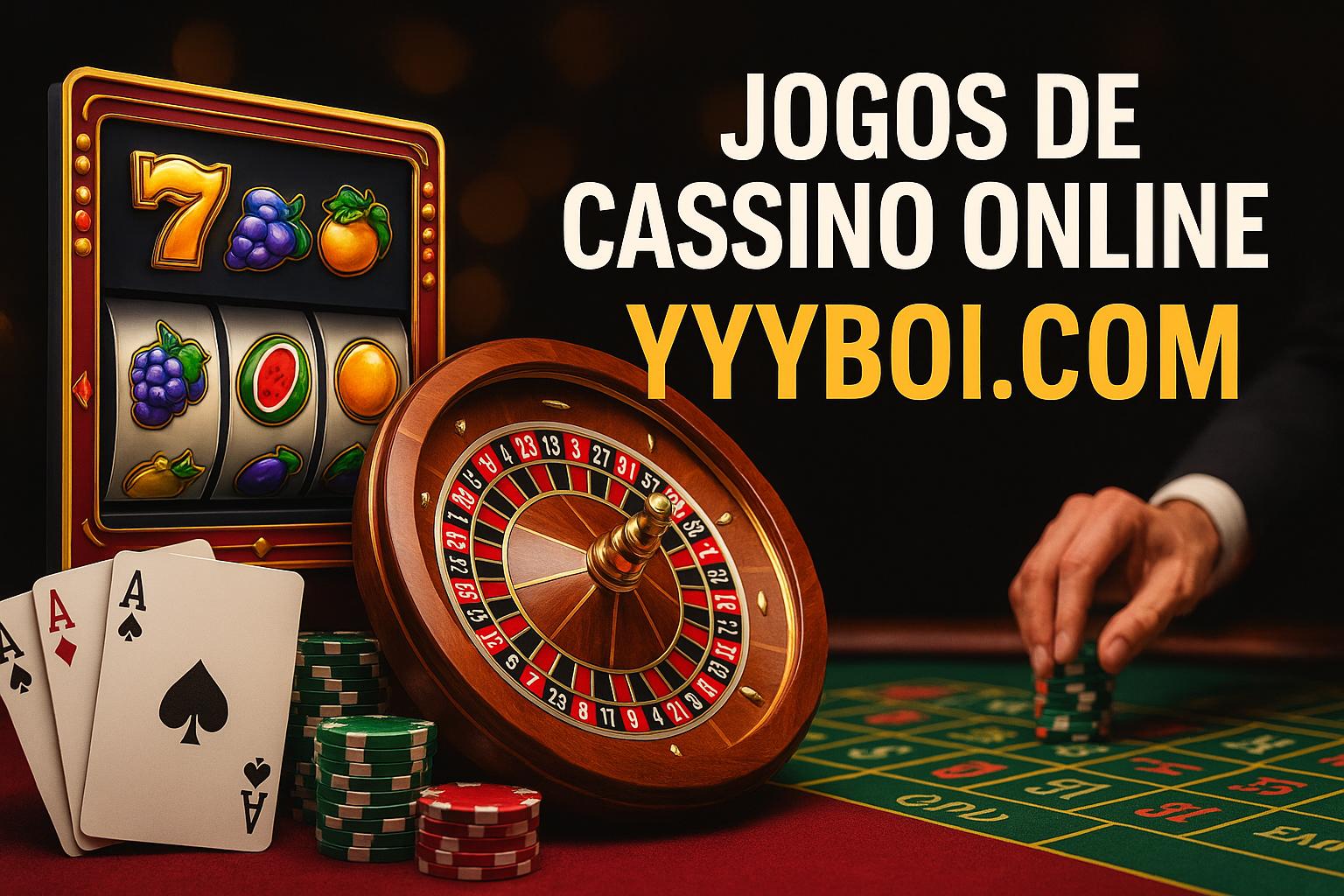 Jogos de cassino online inovadores e emocionantes na YYYBOI.COM